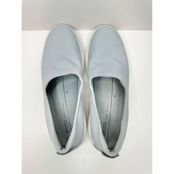 Ecco Soft 7 Sneaker Womens Size 8.5 Gray Slip On Wedge Shoes - Picture 5 of 10